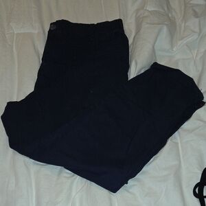 Old Navy Women's Straight Leg Chinos In Navy Blue NWOT